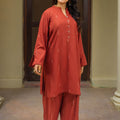 Tng By Md Solid Co Ords Collection-Nafeesa Rust