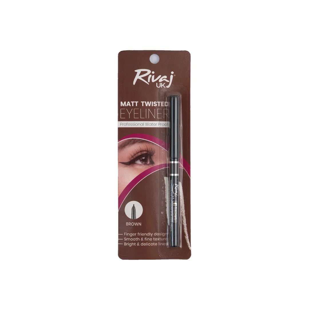 Rivaj - Matte Twist Eyeliner (Brown)