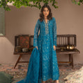 Rang Nirala By Manahils Stitched 3 Piece Formals Collection'2025-K-151-TEAL