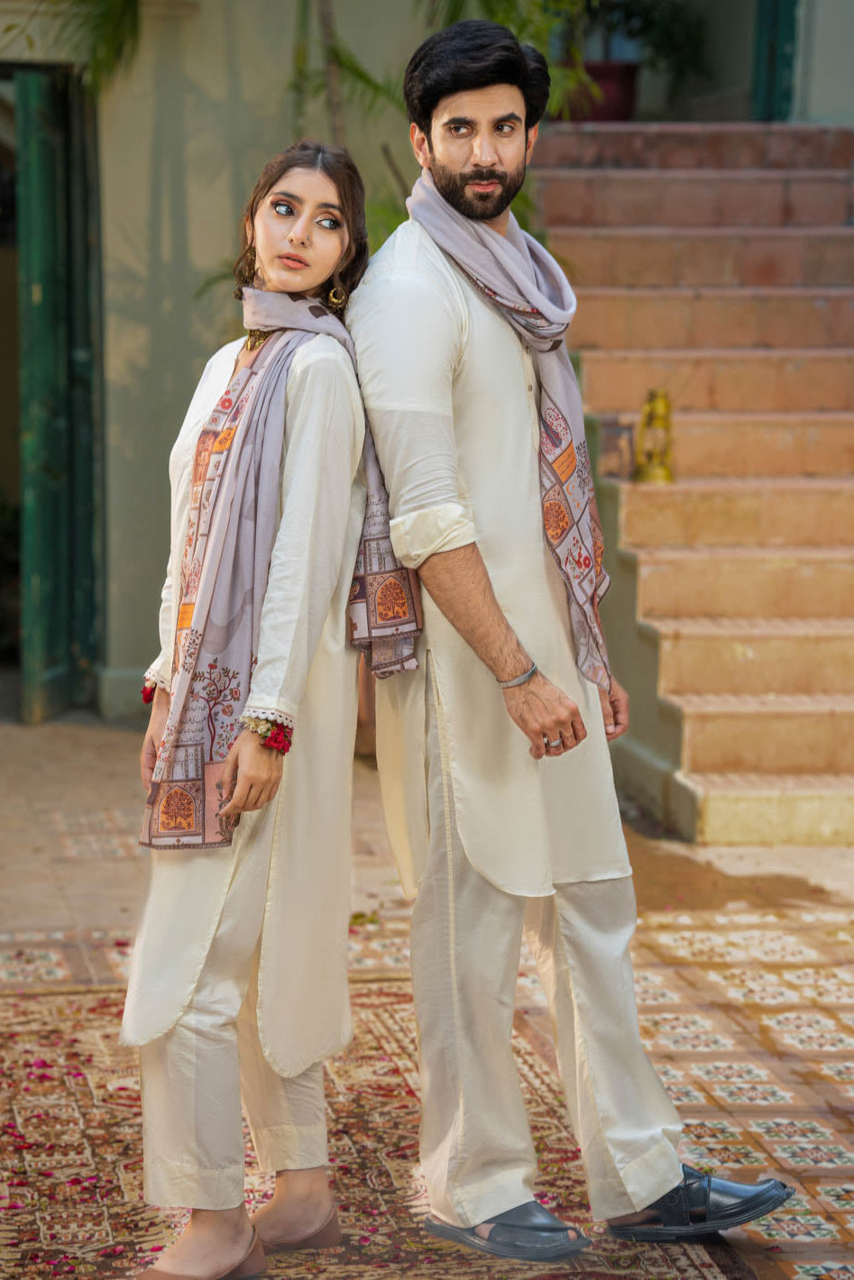 Tng By Md Stole Collection-Shaam Stole