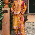 The Enchanted Garden By Gulaal Unstitched 3 Piece Luxury Lawn Collection'2025-FLORENCE (GL-L-24V2-02)