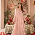Rang Nirala By Manahils Stitched 3 Piece Formals Collection'2025-K-165-TEA ROSE PINK
