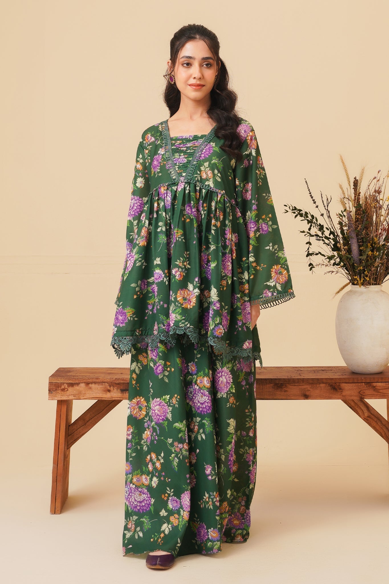 Summer Co Ords24 By Mannat Clothing Stitched Collection-Orchid