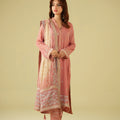 Satrang By Zouj Unstitched 3 Piece Formals Suit-Petal Peach