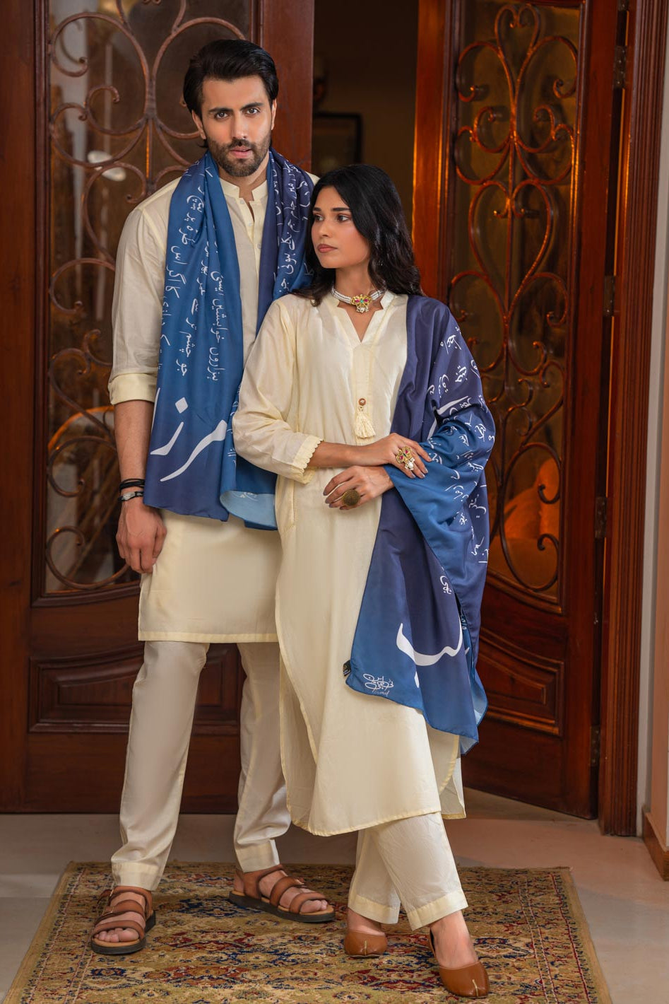 Tng By Md Stole Collection-Ghalib Ki Khuwaish Stole