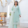 Threads & Weaves 3 PC - Embroidered Lawn Suit-L23210