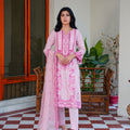 Threads & Weaves 3 PC KARANDI Embroidered Dress-KR24104