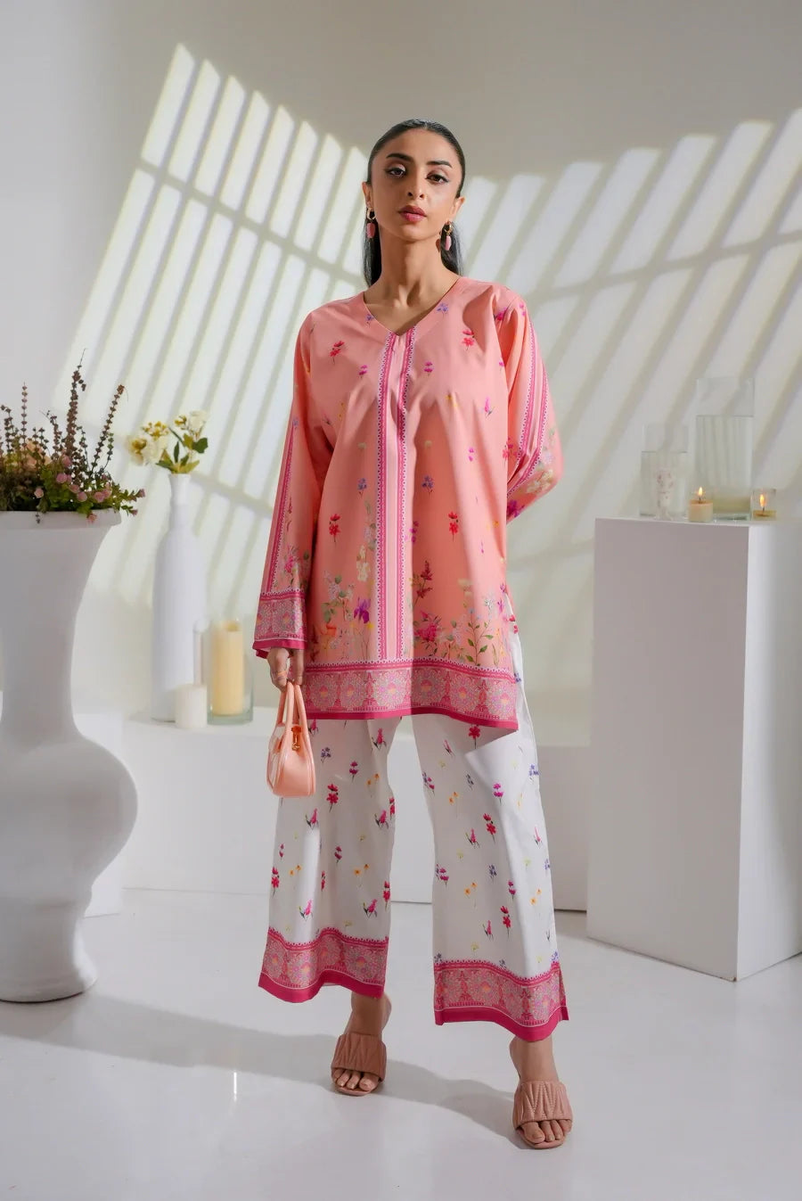 Dhaga Stitched 2 Piece Crepe Collection'2025-Bella