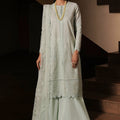 Afrozeh - Celadon - Chikankari Lawn '24
