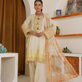 Threads & Weaves Citrus Embroidered Lawn 3-Piece Pret Suit