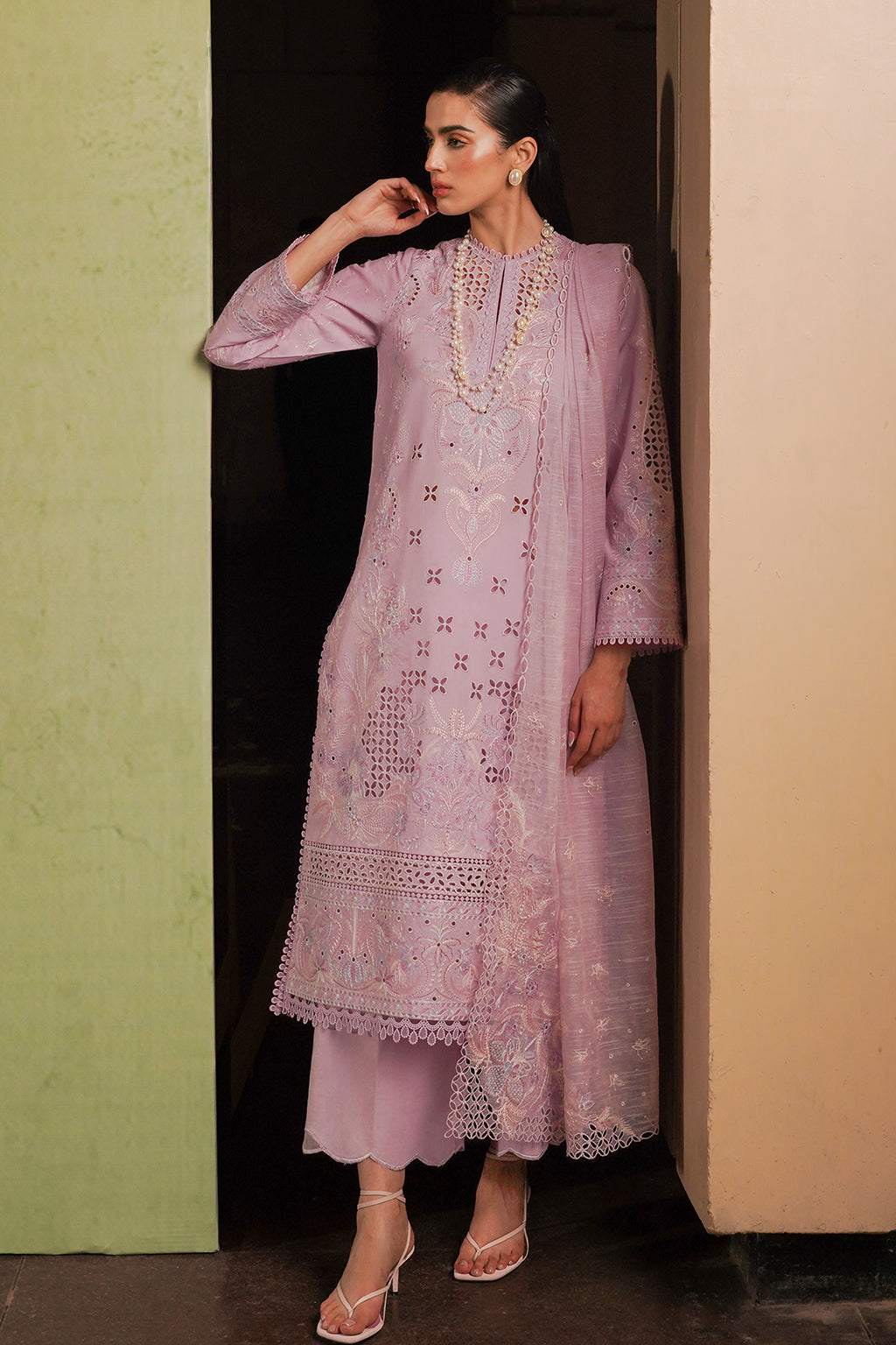 Afrozeh - Thistle - Chikankari Lawn '24