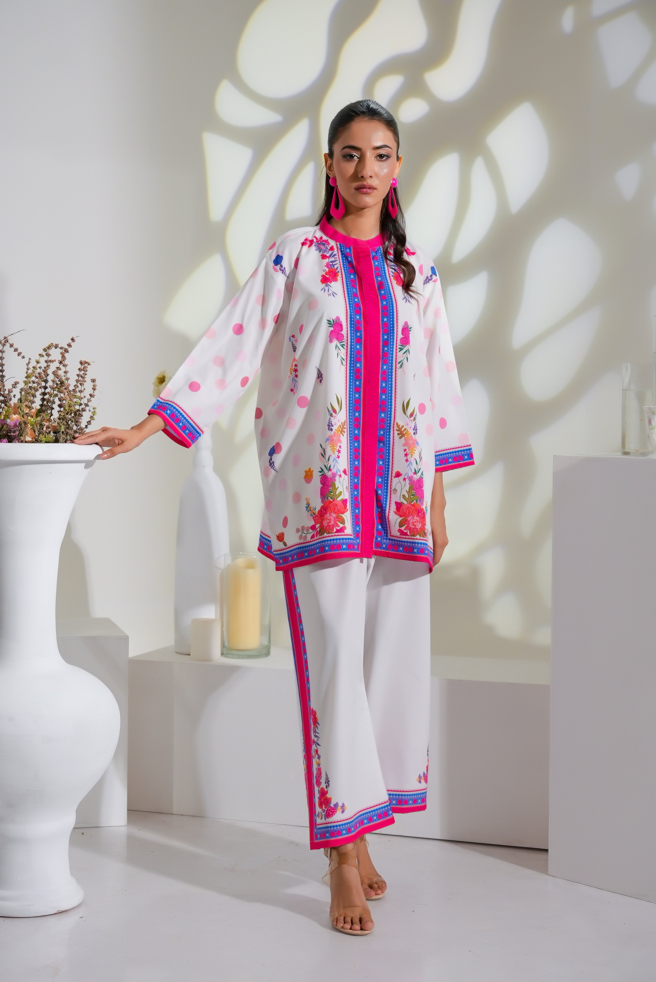 Dhaga Stitched 2 Piece Crepe Collection'2025-Elenor