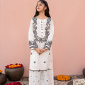 Khayat Stitched 2 Piece Lawn Kids Collection'2025-White
