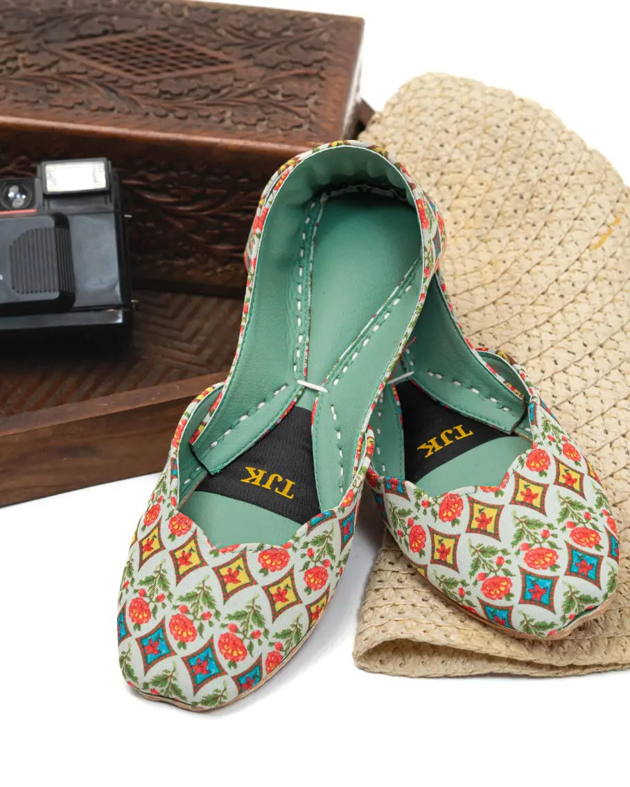 TJK Designs Khussa Suit-Noorani