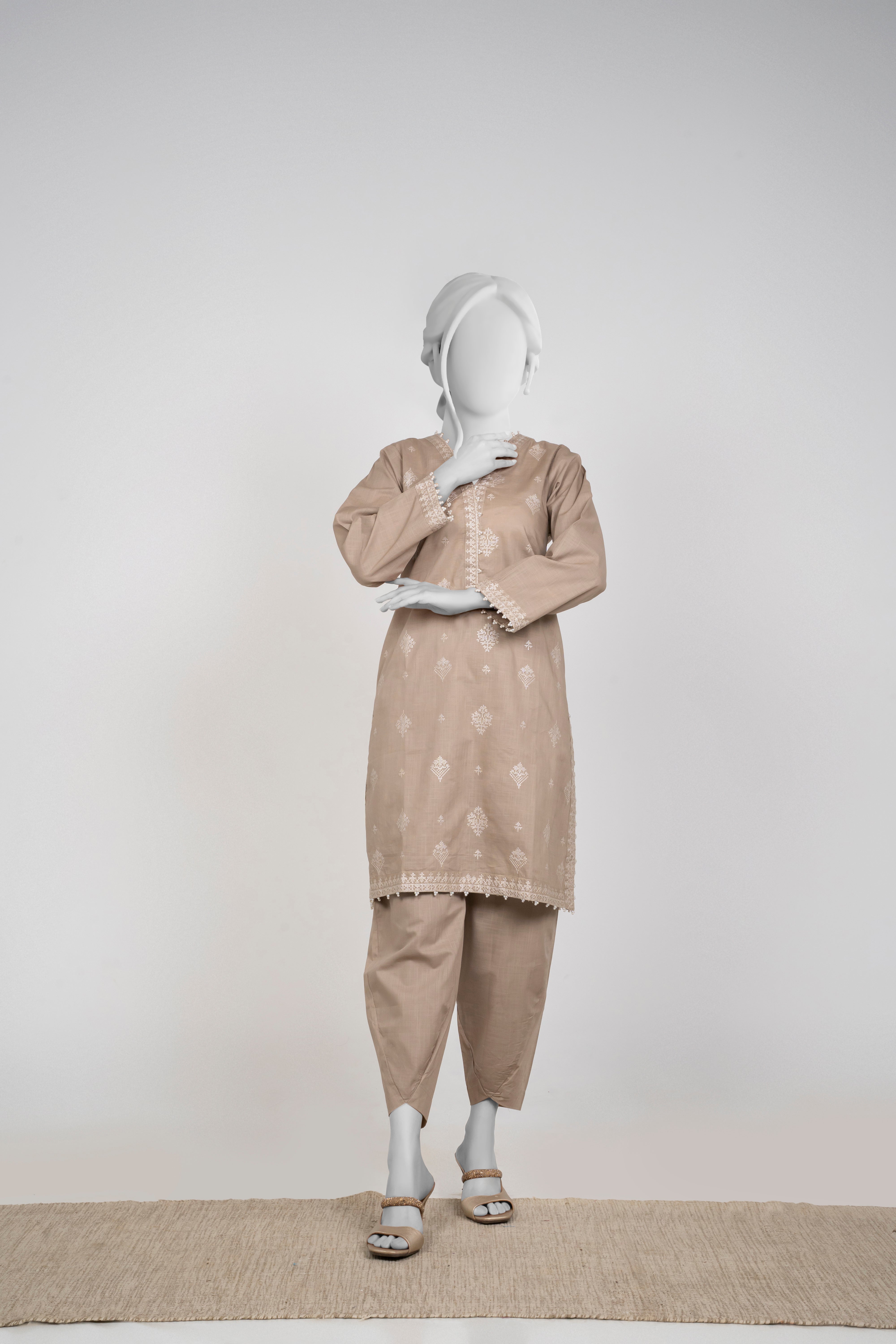 Chambray By Ayla Studio Solid Co Ords Winter Collection'2025-EAE210105C