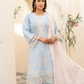 Dressline Launching New Unstitched  3 Pcs Premium Emb ChikankariJacquard Lawn Collection