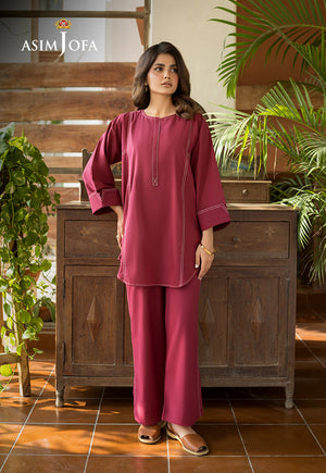 Asim Jofa Essential Pret Drop 6 Ajpb-126 Dyed Cambric 2 Pcs