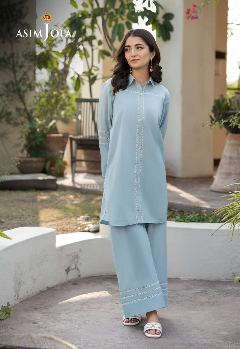 Asim Jofa Essential Pret Drop 6 Ajpb-111 Dyed Cambric 2 Pcs