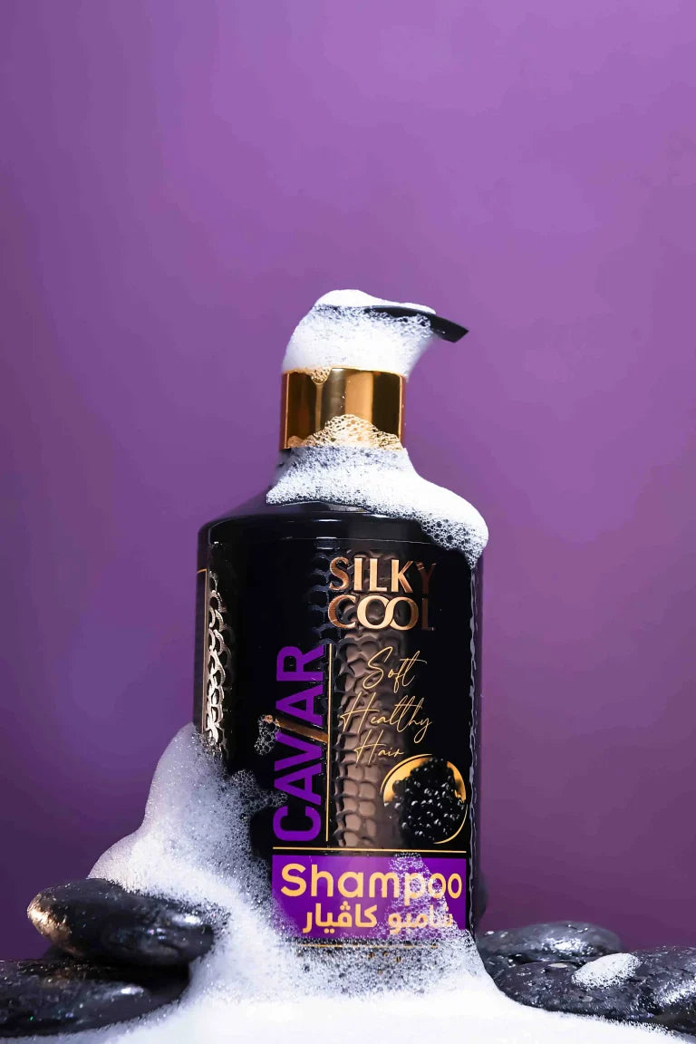 Silky Cool Caviar Shampoo 500Ml