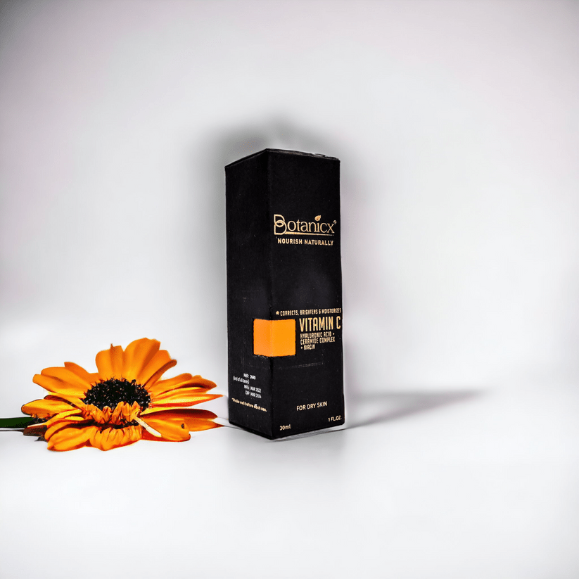 Botanicx Vitamin-C Serum for Dry Skin 30Ml - My Store