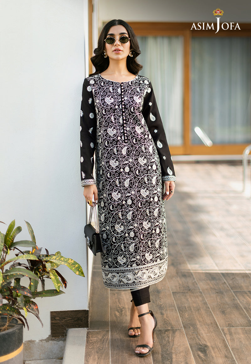 Asim Jofa Pret Essentials '23 Ajpe-14 (2-Pc) Embroidered Cambric 2 Pcs