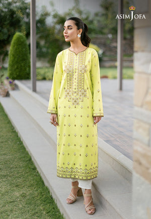 Asim Jofa Pret Essentials '23 Ajpe-20 (1-Pc) Embroidered Cambric 1 Pc