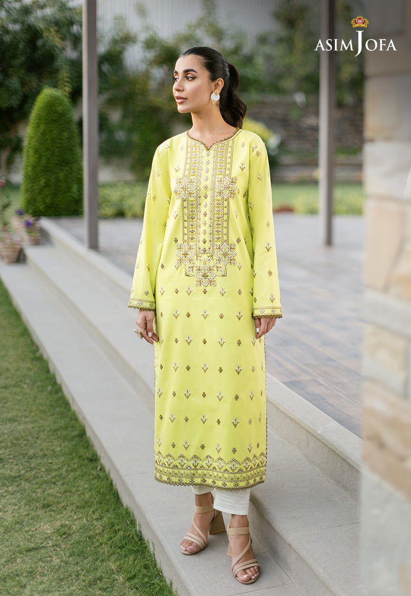 Asim Jofa Pret Essentials '23 Ajpe-20 (1-Pc) Embroidered Cambric 1 Pc