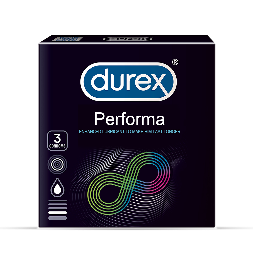 Bundle - Pack of 3 Durex - Condoms 3S Extended Pleasure