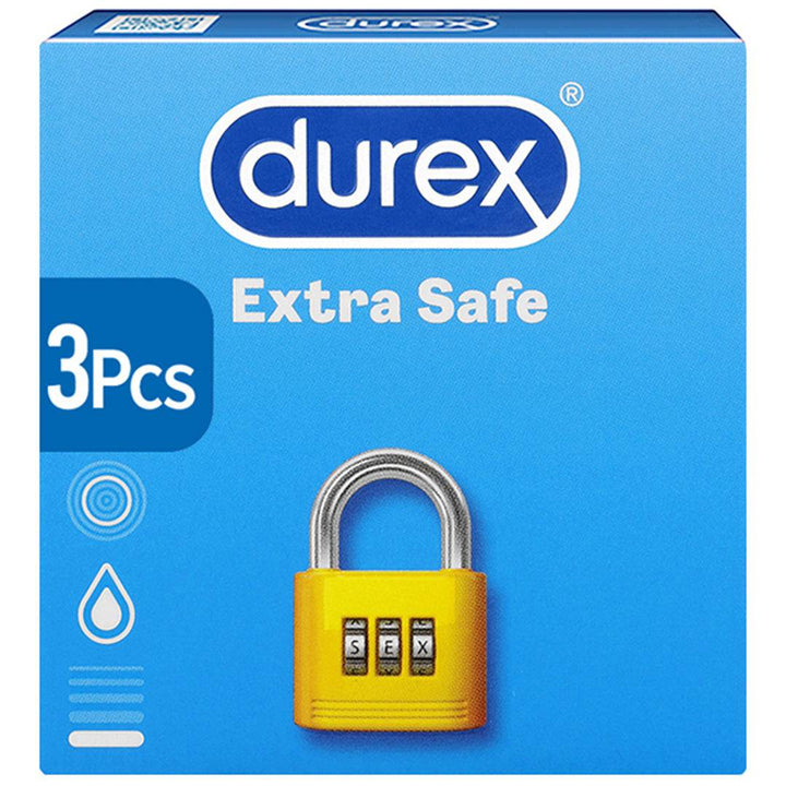 Bundle - Durex Extra Safe 3's Condoms + Durex - Condoms 3S Performa - My Store
