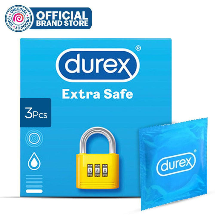 Bundle - Durex Extra Safe 3's Condoms + Durex - Condoms 3S Performa - My Store