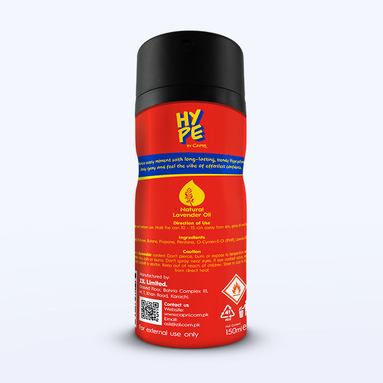 Hype - Men Body Spray - Dare to Spice