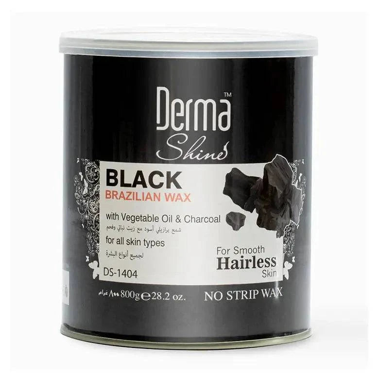 Derma Shine Black Brazilian Wax Oil & Charcoal 800G - My Store