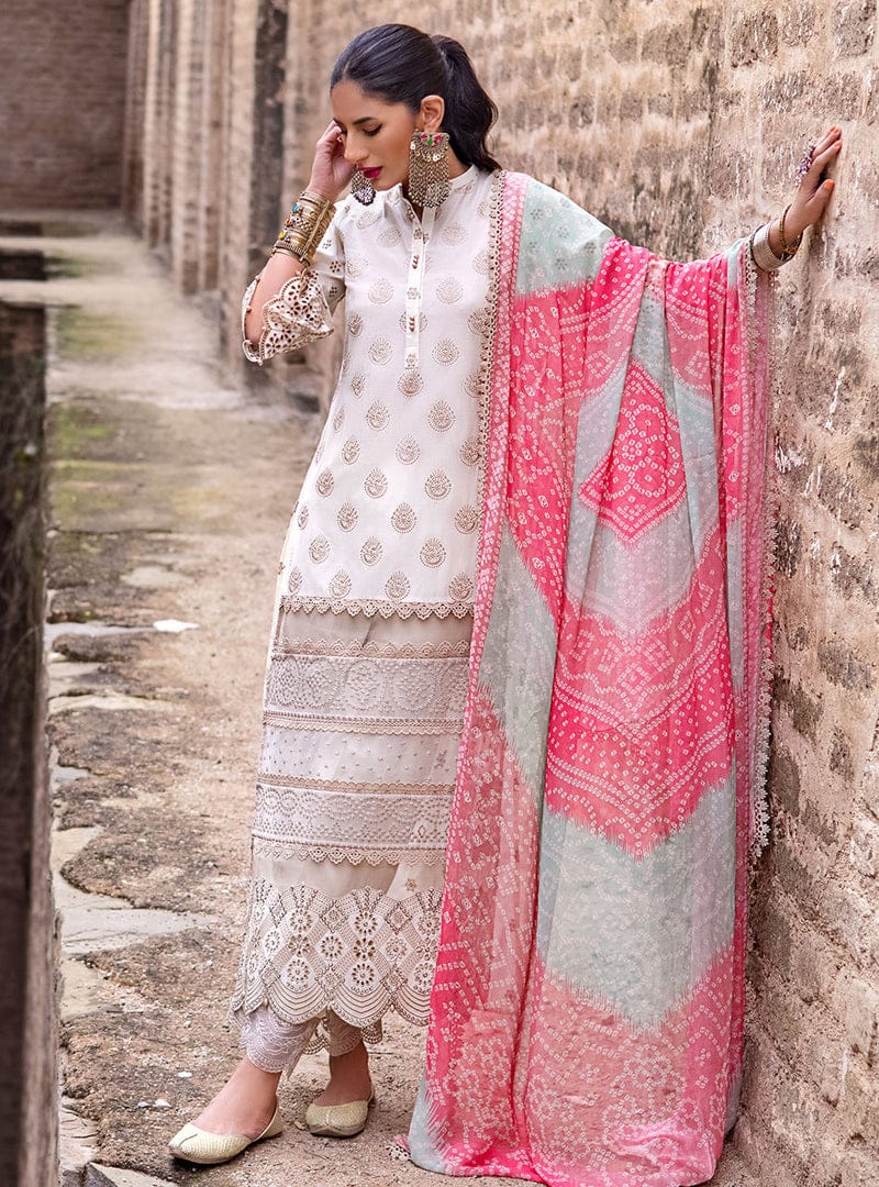 Zainab Chottani Embroidered Lawn Unstitched 3 Piece (Jabeen 7A)