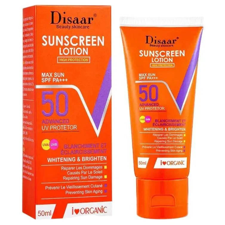 Disaar - Sunscreen Lotion Max Sun SPF50 Whitening & Brighten - 50ml - My Store