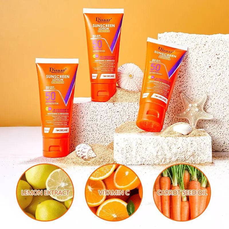 Disaar - Sunscreen Lotion Max Sun SPF50 Whitening & Brighten - 50ml - My Store