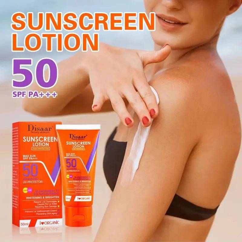Disaar - Sunscreen Lotion Max Sun SPF50 Whitening & Brighten - 50ml - My Store