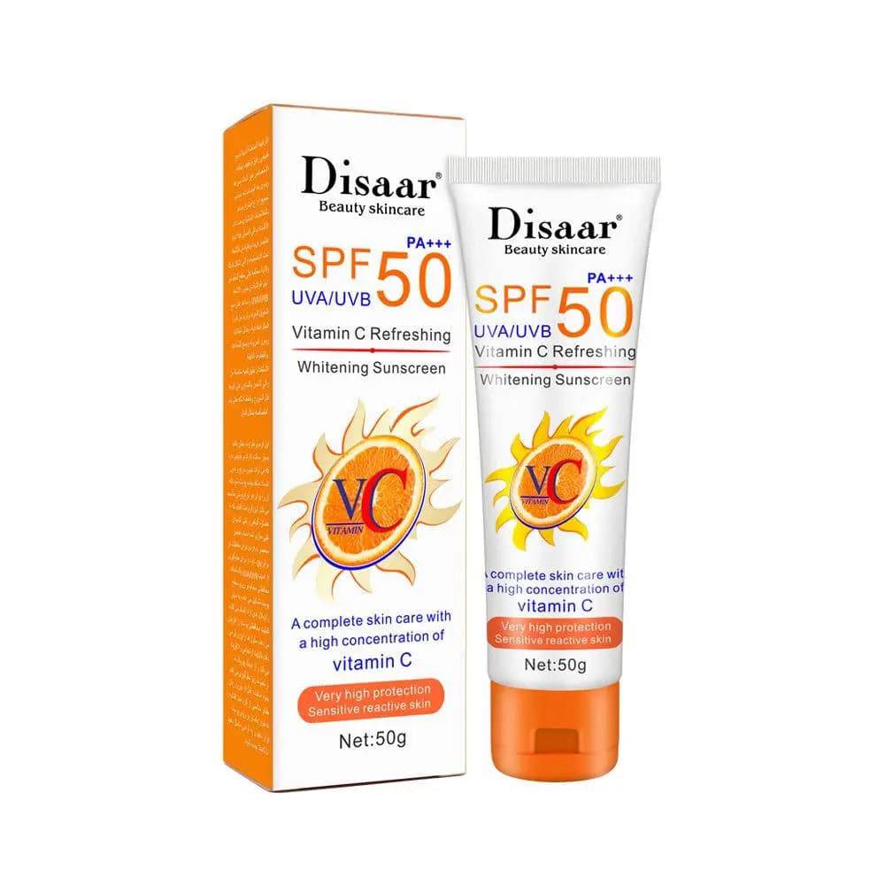Disaar - Vitamin C Refreshing Whitening Sunscreen Spf 50 Pa+++ 50G - My Store