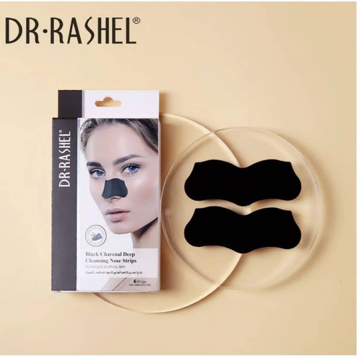 Dr Rashel - Black Charcoal Deep Cleansing Nose Strips - My Store
