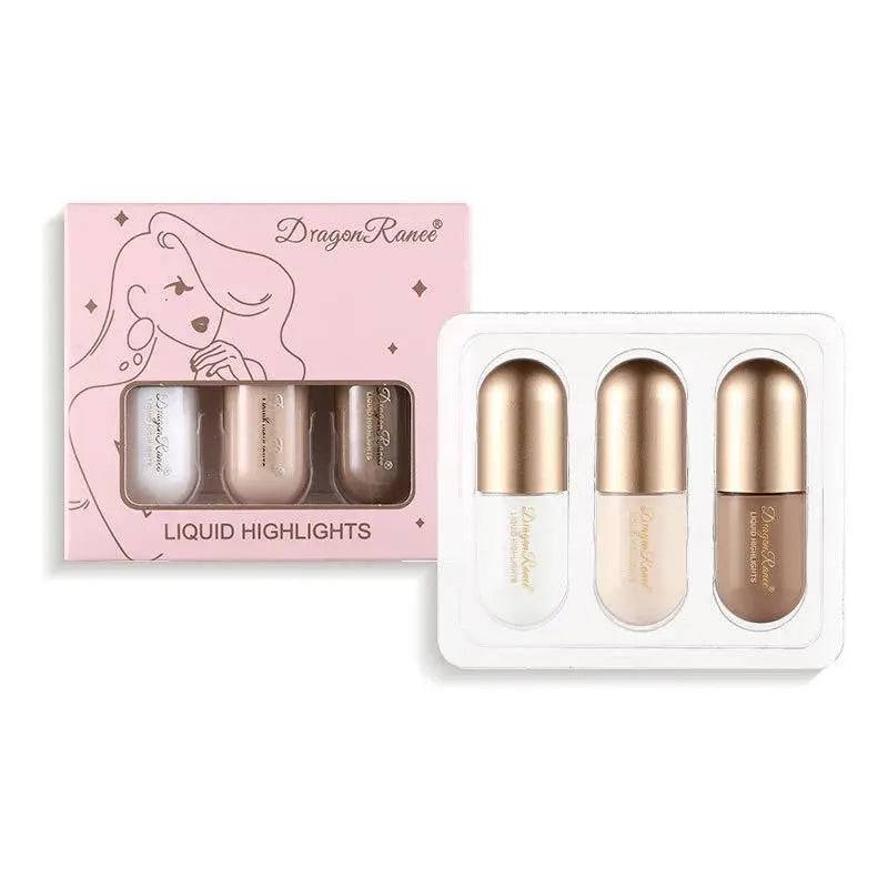 Dragon Ranee - Liquid Highlighter 3Pcs Set - My Store