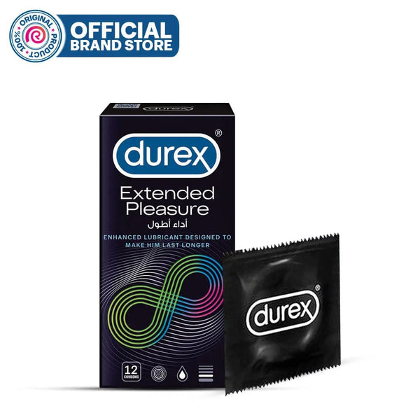 Durex - Extended Pleasure Embellished 12's - My Store