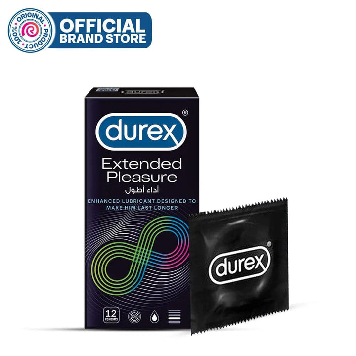 Durex - Extended Pleasure Embellished 12's - My Store
