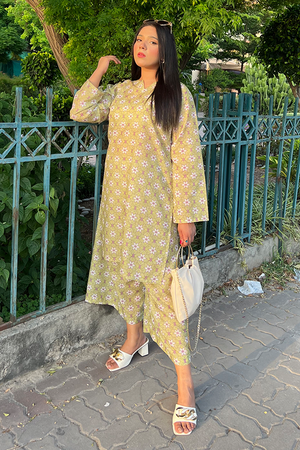 Summer Basics By Mannat Clothing Stitched Collection-Dusk