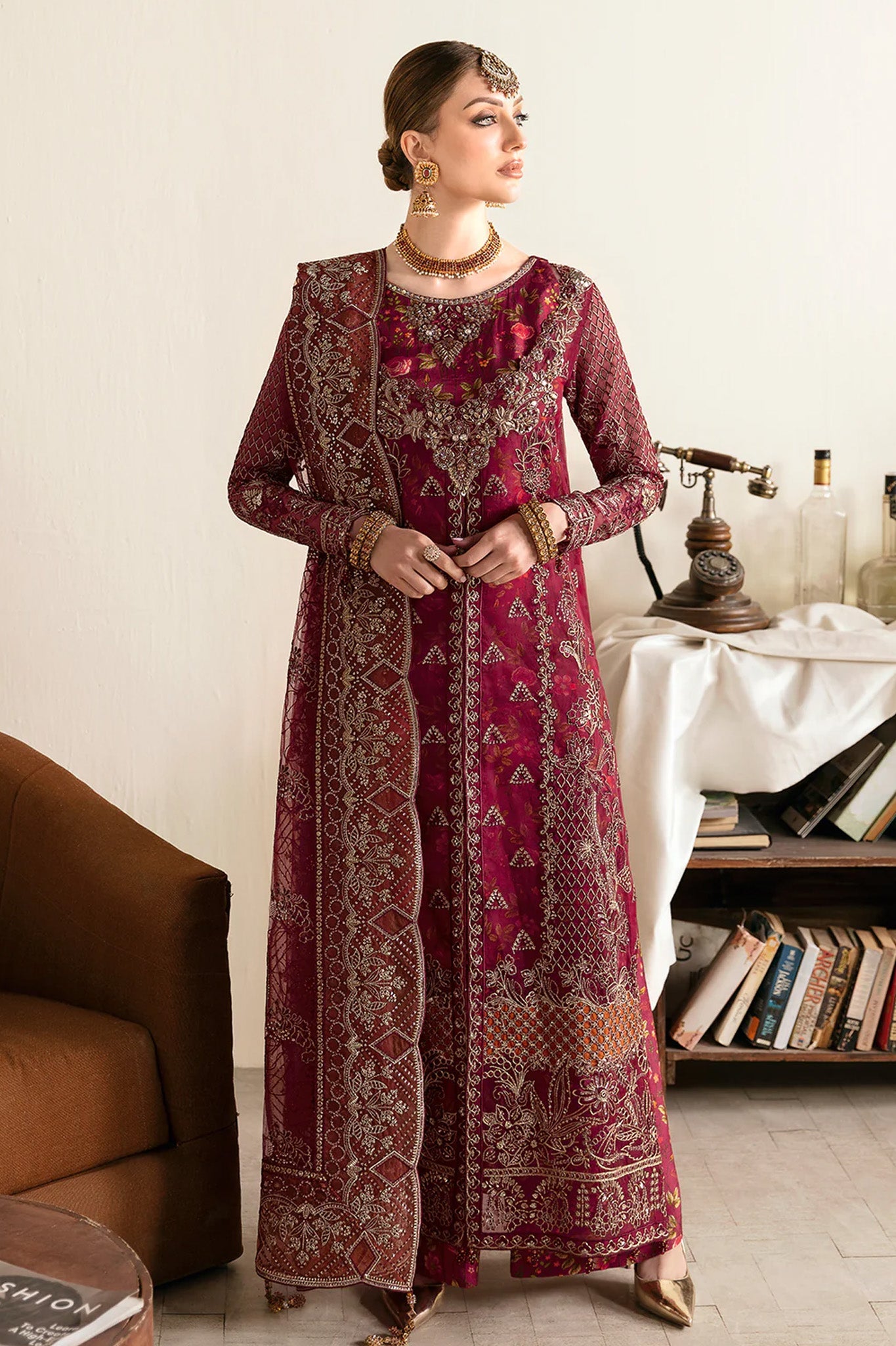 Ramsha Unstitched 3 Piece Festive Formals Vol-01 Collection'2025-E-103