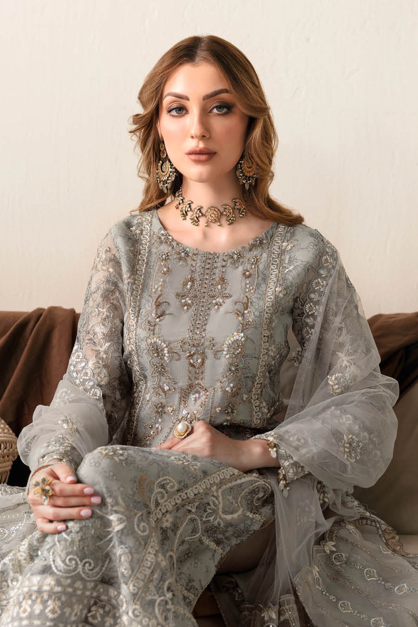 Ramsha Unstitched 3 Piece Festive Formals Vol-01 Collection'2025-E-108