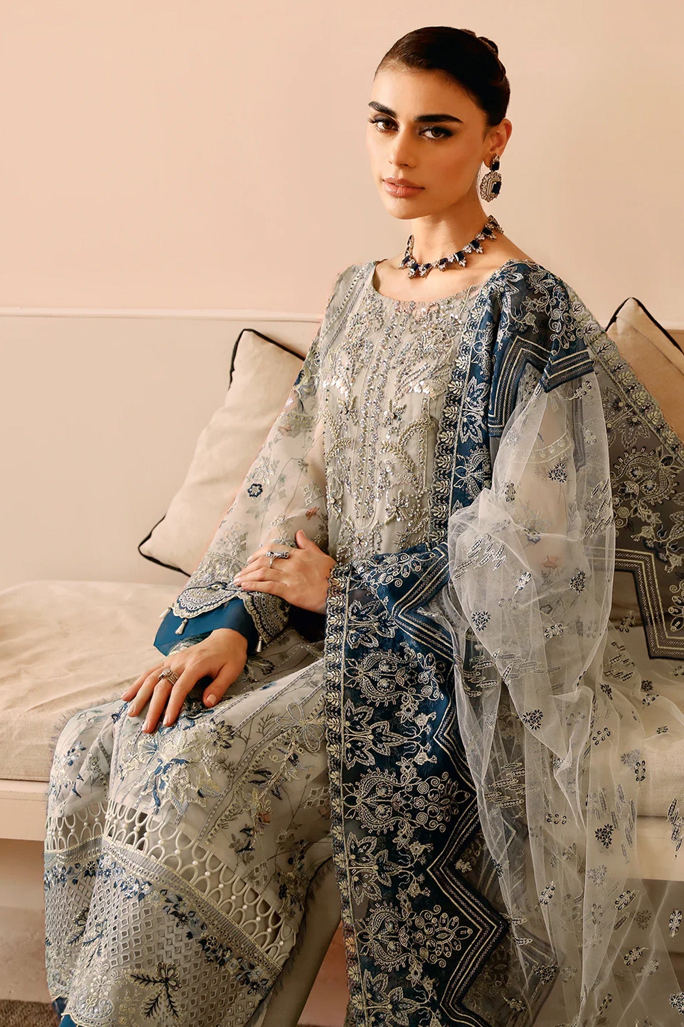 Ramsha Unstitched 3 Piece Festive Formals Vol-02 Collection'2025-E-207