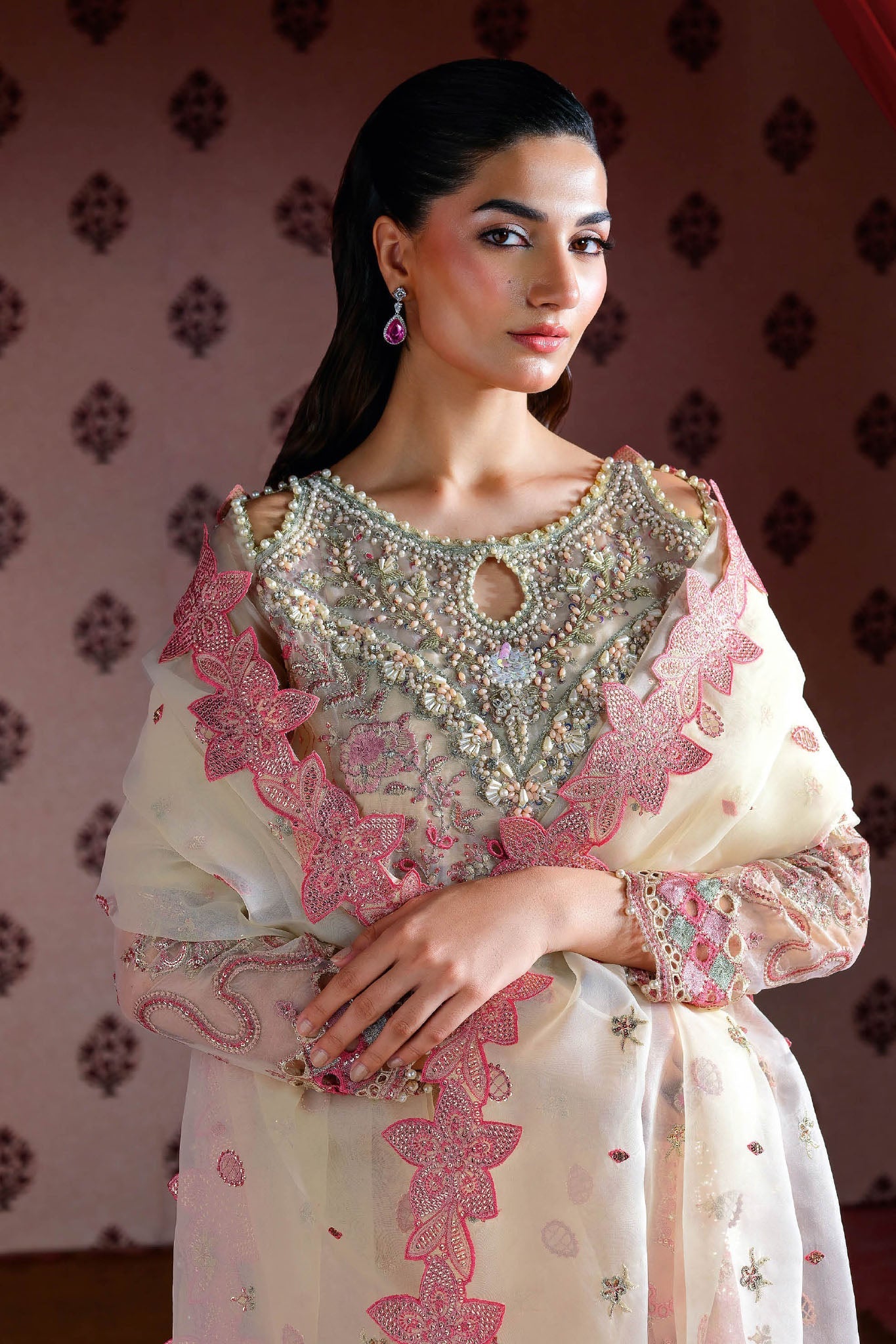 Ramsha Unstitched 3 Piece Festive Formals Vol-03 Collection'2025-E-302