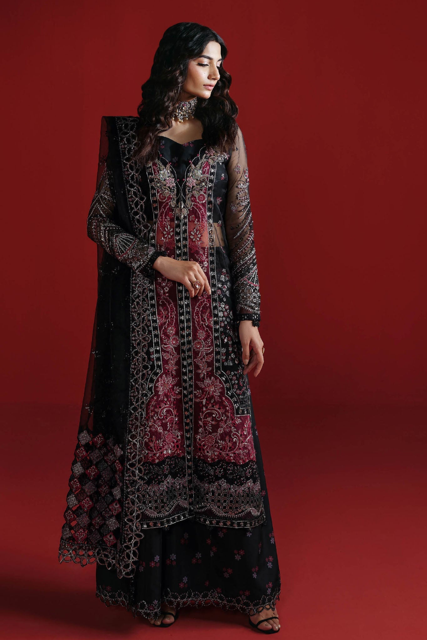 Ramsha Unstitched 3 Piece Festive Formals Vol-03 Collection'2025-E-303