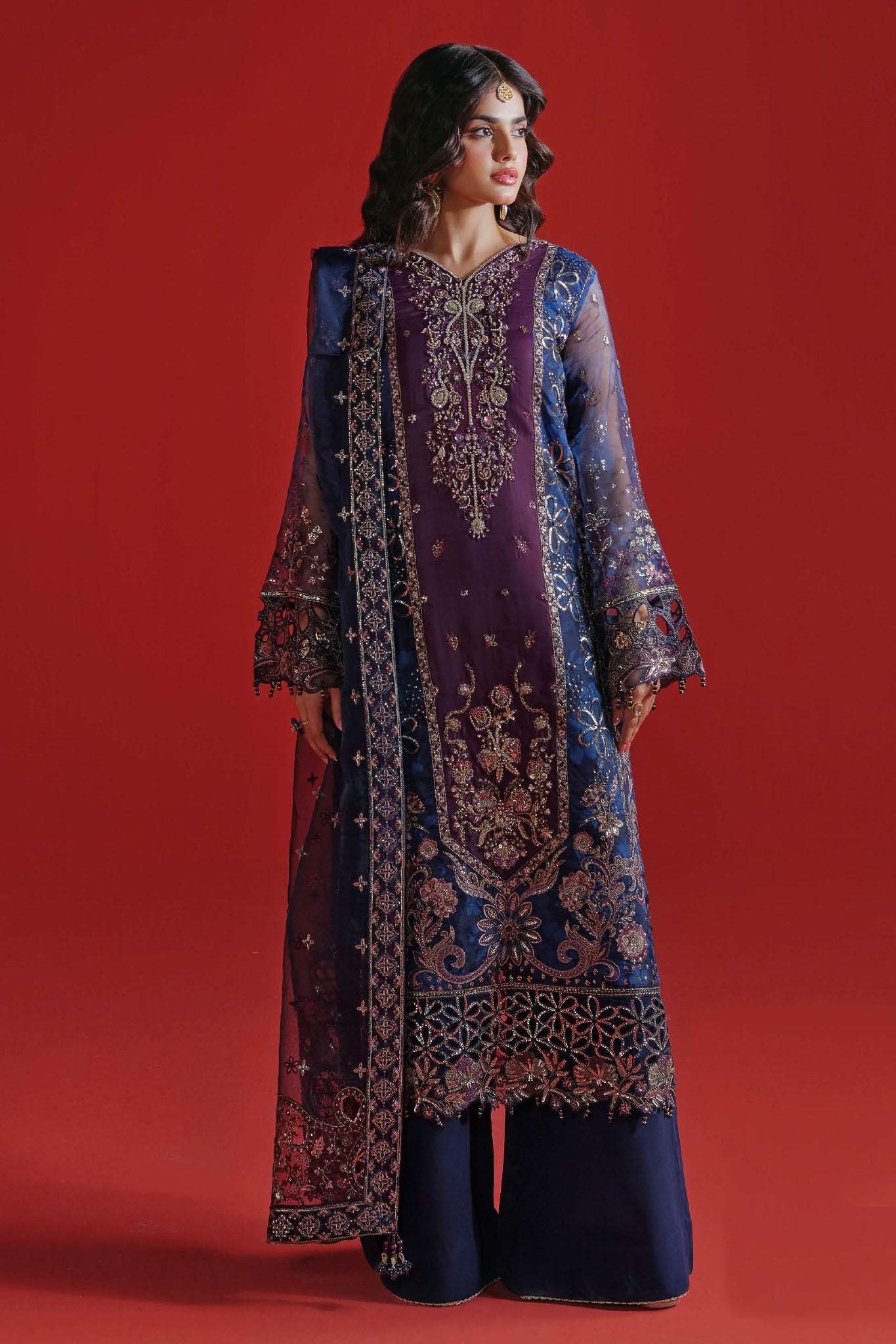 Ramsha Unstitched 3 Piece Festive Formals Vol-03 Collection'2025-E-305