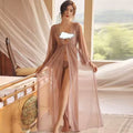 Gown Set - Miona - Brown