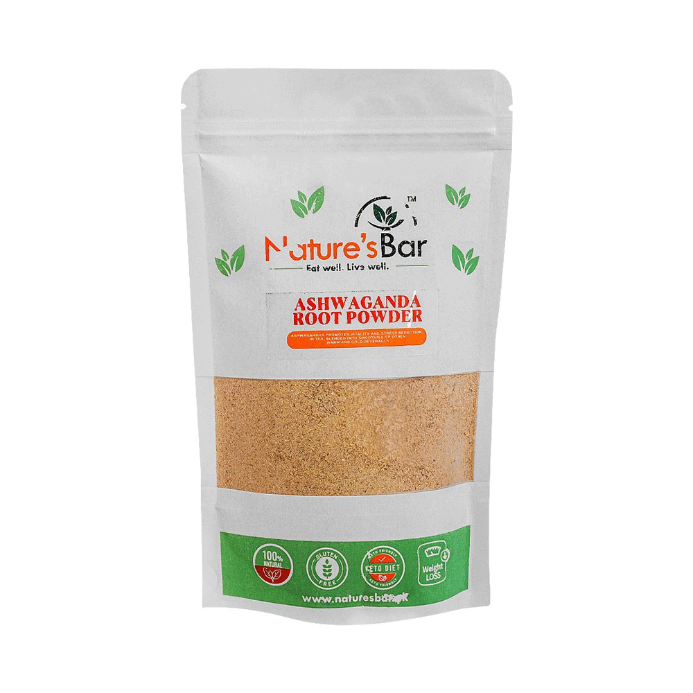Nature's Bar Ashwaganda Root Powder 100g - Snapcart.pk